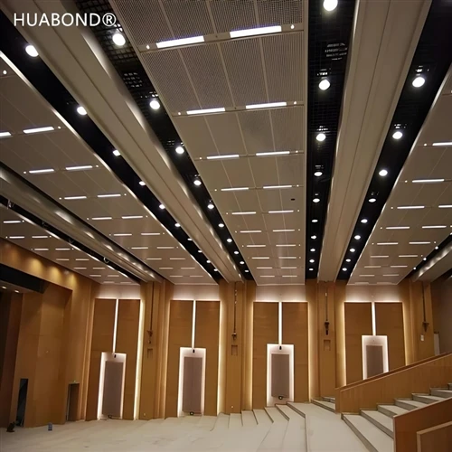 Changsha meixi järve suur teater (alumiiniumist kärgstruktuuriga paneelid)